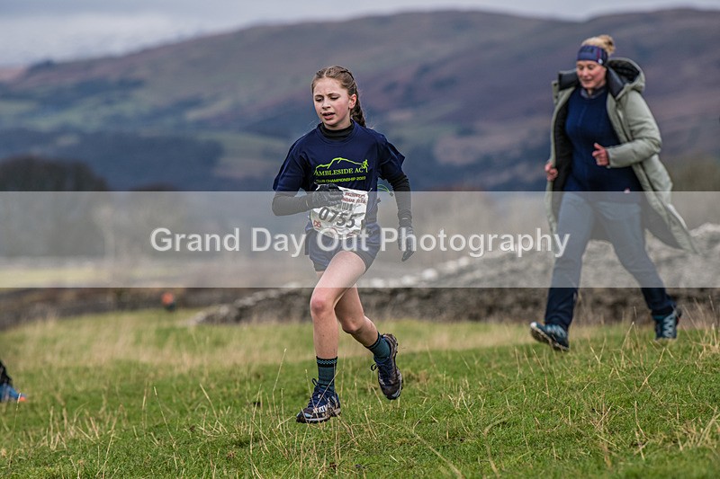 Cunswick U13-193 - Kendal Winter League Cunswick Scar Junior Under 13 Fell Race Sunday 26th January 2025