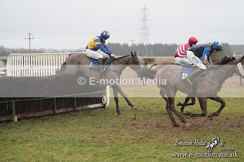 PtP 260125 1093 - Cocklebarrow Point-to-Point racing with the Heythrop Hunt 26/01/25