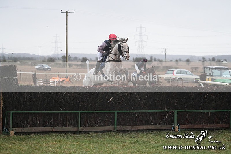 PtP 260125 590 - Cocklebarrow Point-to-Point racing with the Heythrop Hunt 26/01/25