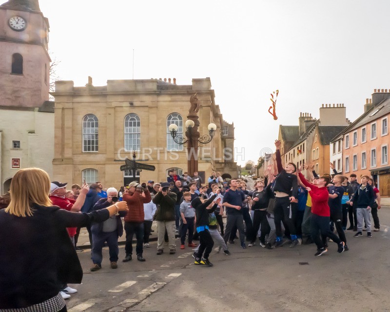The Throw2 - Curtis Welsh - Jedburgh Hand Ba' event -. 2023