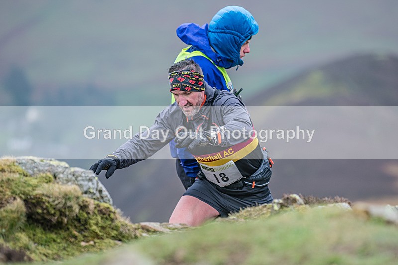 Causey Pike-487 - Causey Pike Fell Race Saturday 23rd March 2024