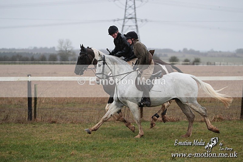PtP 260125 244 - Cocklebarrow Point-to-Point racing with the Heythrop Hunt 26/01/25