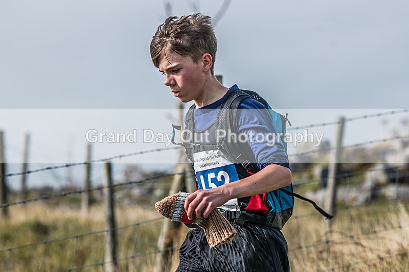 Year 8-9-258 - The English Schools Fell Running Championship Giggleswick Year 8-9 Sunday 6th October 2024