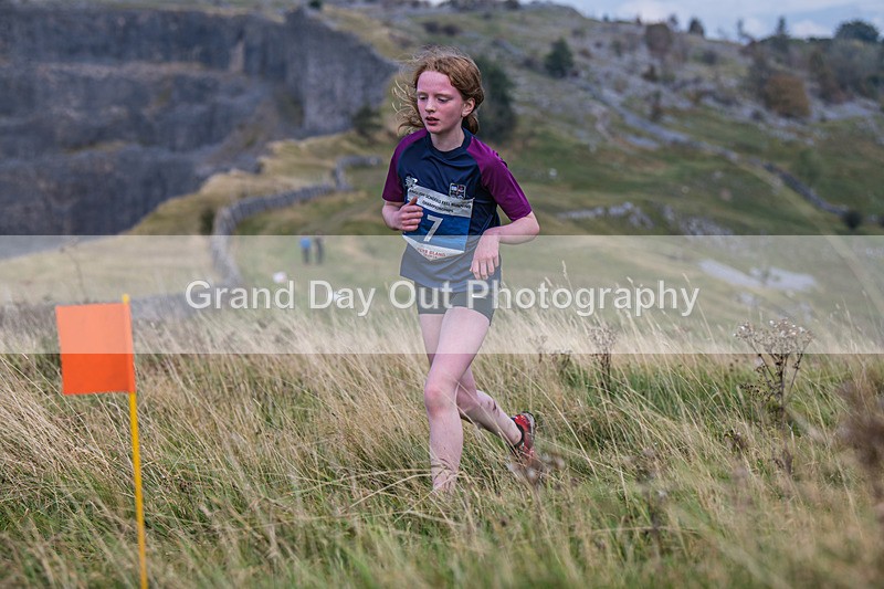 Year 7-70 - The English Schools Fell Running Championship Giggleswick Year 7 Sunday 6th October 2024