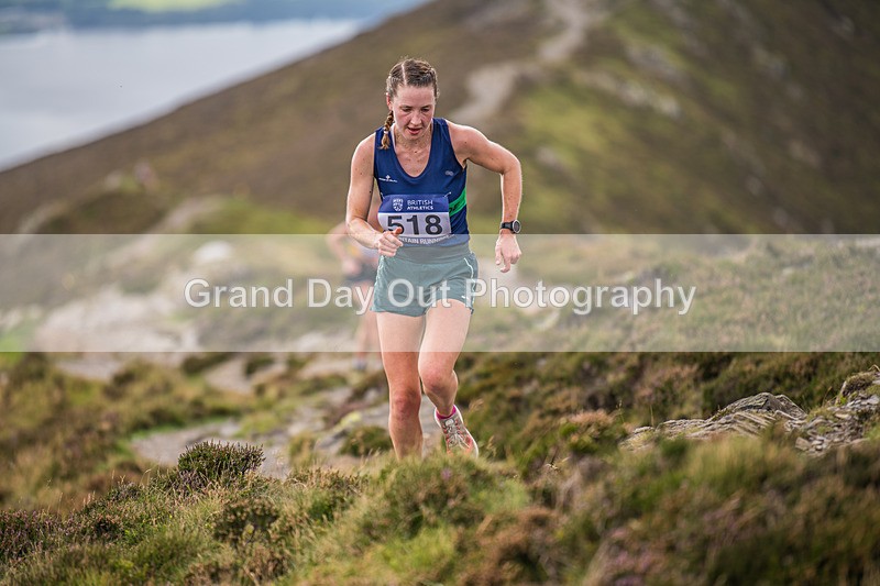 Uphill Only-209 - British Athletics Off Road Running Championships Senior Uphill Only Trial - Skiddaw Friday 15th Augu