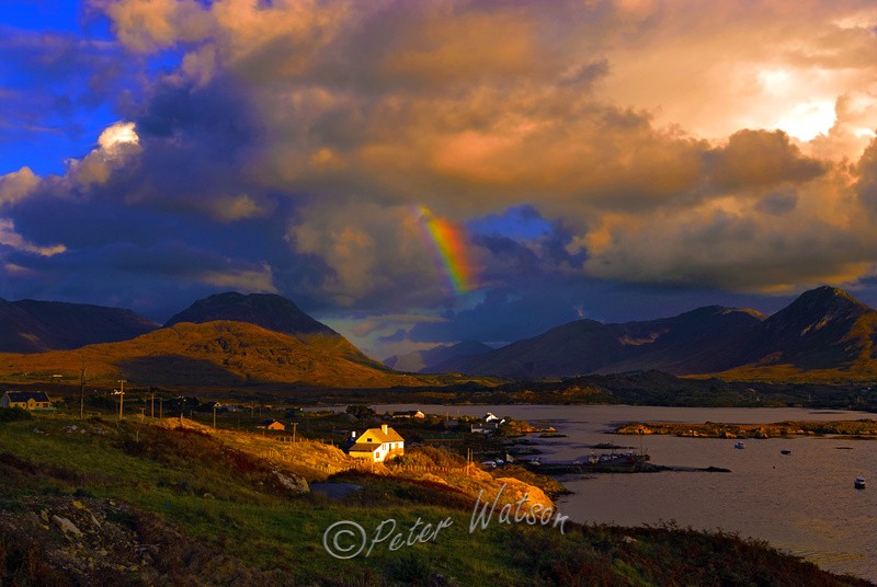 Ballynakill Harbour Connemara Ireland - Land