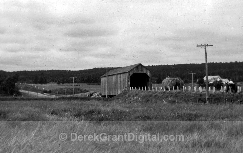 Hopewell Hill Covered Bridge Albert County New Brunswick Canada