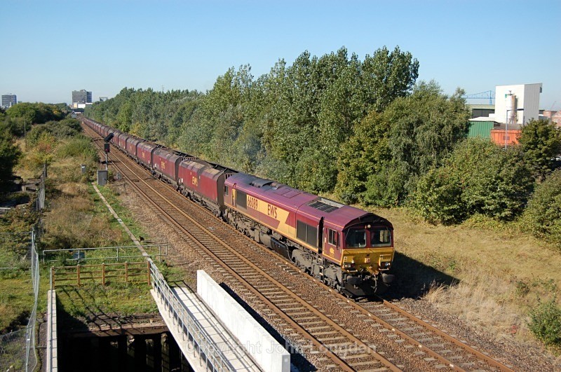 23.9.13 - 66089 4N65 Eggbrough - Redcar, Cargo Fleet. - Teesside (west to east)