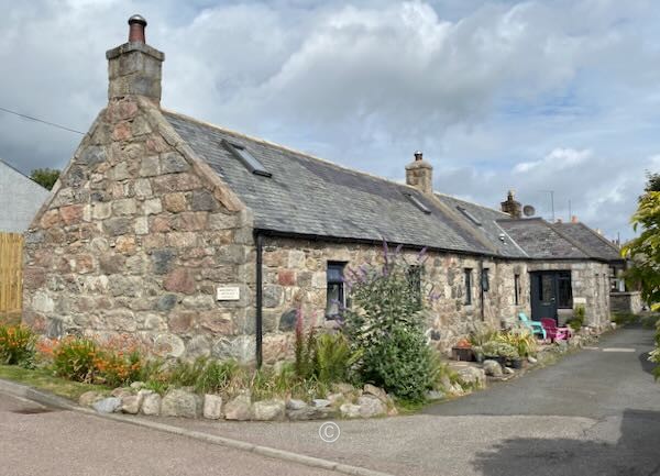 6 Old Village. - Old Portlethen Village photographs.
