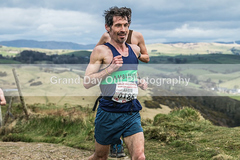 Helm Hill -378 - Kendal Winter League Helm Hill Fell Races (Under 13/15/17 & Seniors) Sunday 16th March 2025