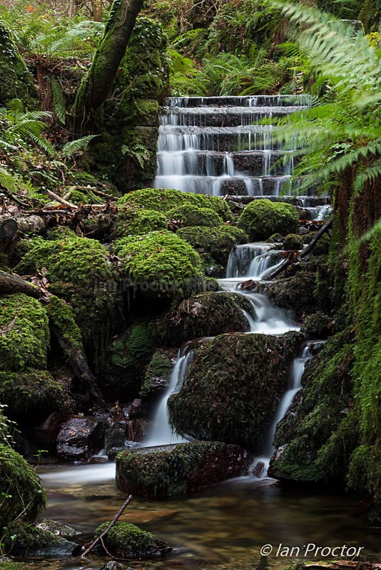 River Cascade at Kilbroney Park, Rostrevor - County Down