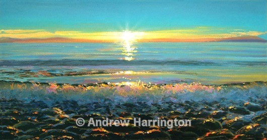 evening tide - Paintings 1