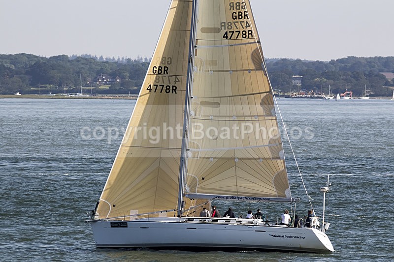 140621 GLOBAL YACHT RACING GBR4778R IOW093 - ROUND THE ISLAND - 21st June 2014