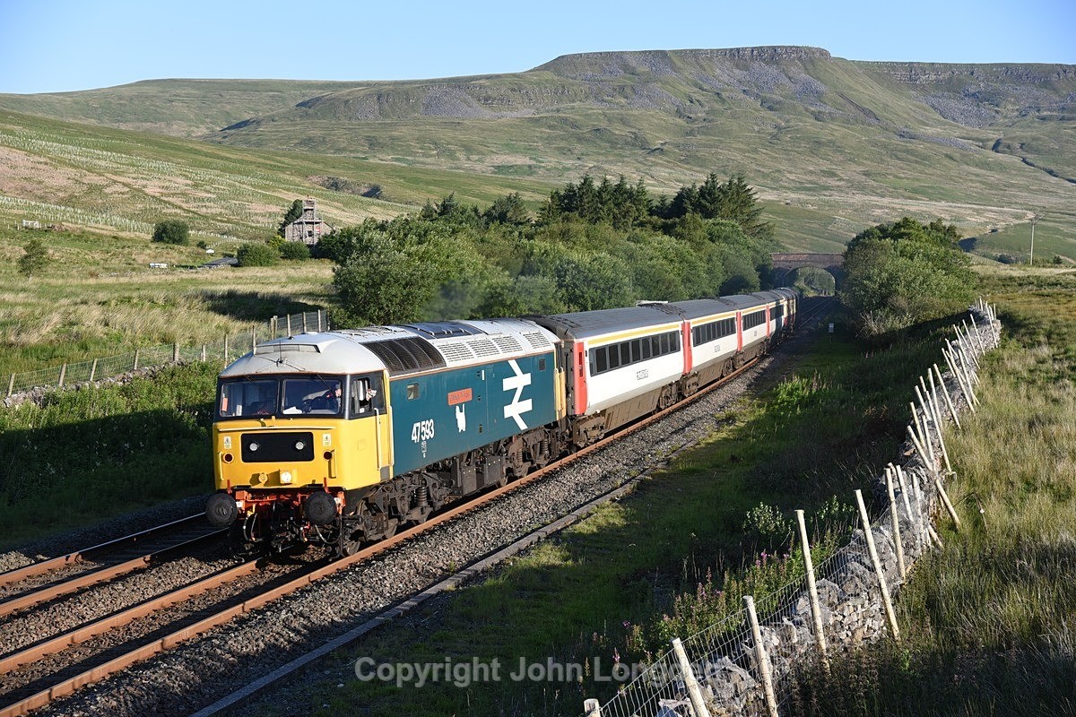 JL - 30.7.20 47593 5Z40 06:50 Appleby - Skipton, Ais Gill Summit - Ais Gill - Summit