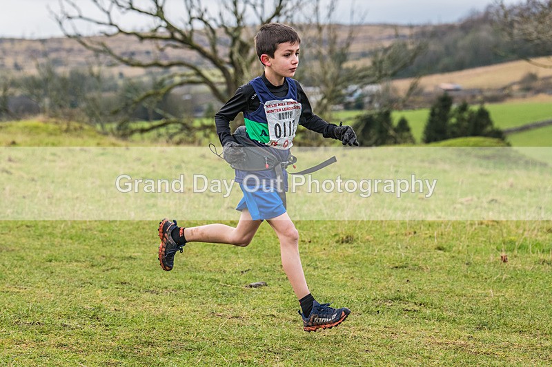 Cunswick U13-55 - Kendal Winter League Cunswick Scar Junior Under 13 Fell Race Sunday 26th January 2025