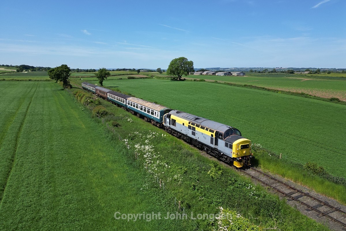 JL - 3.6.23 37250 12:30 Redmire - Leeming Bar, Great Crakenhall W - The wonderful Wensleydale Railway