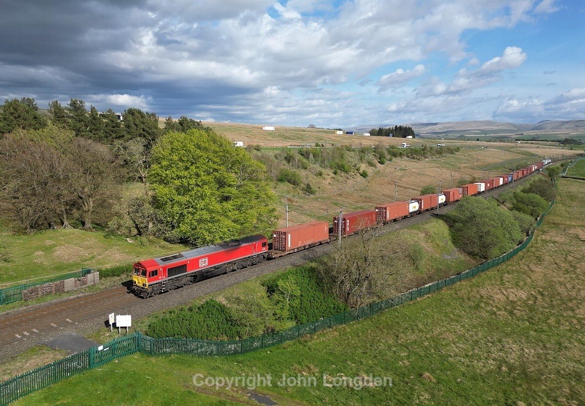 JL - 9.5.23 66206 4S38 Seaforth - Mossend,  Scout Green - West Coast Main Line (north to south)