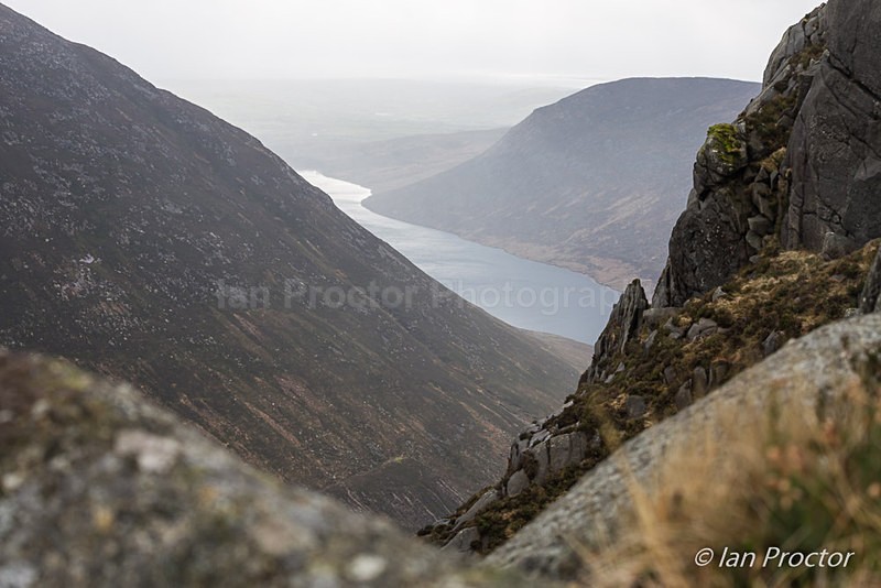 Viewing to Silent Valley - Mourne Mountains