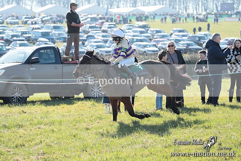 PR 010325 37 - Pony Racing from Beaufort Races Didmarton 01/03/25