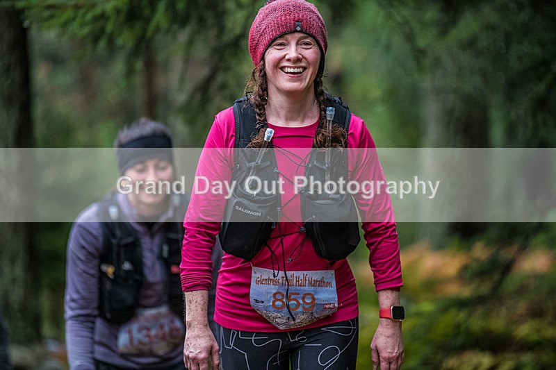 Glentress-2243 - High Terrain Events Glentress Winter Trail half Marathon & 10K Trail Run Saturday 19th November 2022