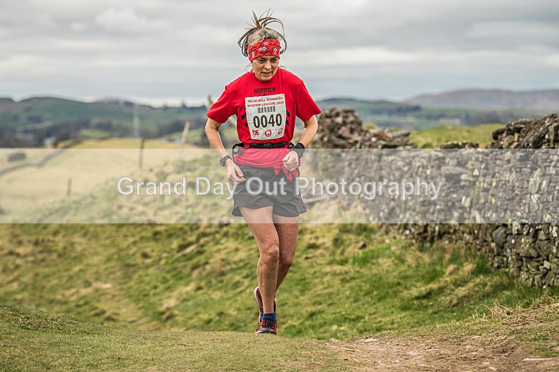 Helm Hill -887 - Kendal Winter League Helm Hill Fell Races (Under 13/15/17 & Seniors) Sunday 16th March 2025