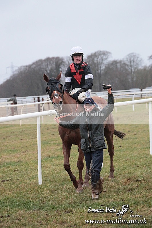 PtP 260125 914 - Cocklebarrow Point-to-Point racing with the Heythrop Hunt 26/01/25
