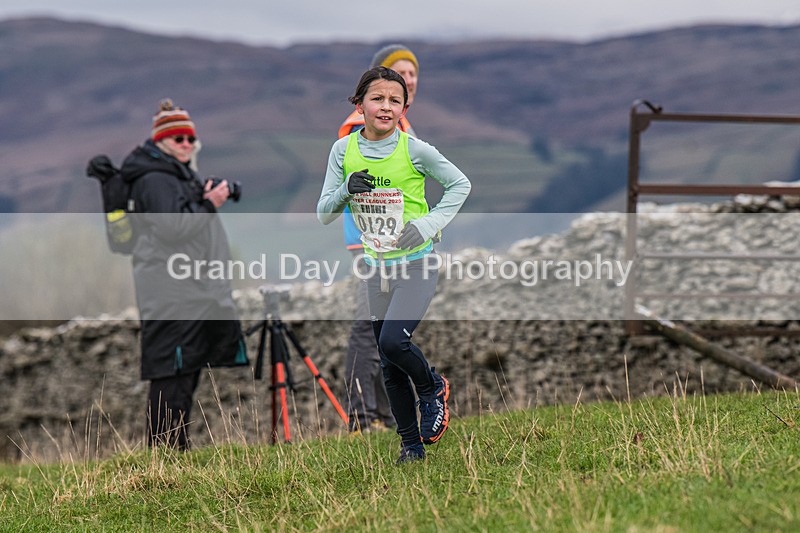 Cunswick U13-225 - Kendal Winter League Cunswick Scar Junior Under 13 Fell Race Sunday 26th January 2025