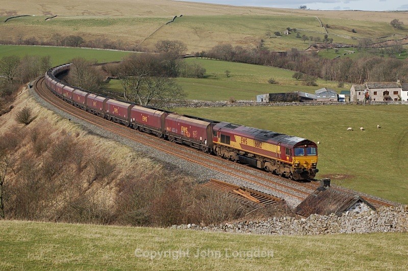 19.3.08 66112 6U53 Ayr - Drax, Smardale - Smardale
