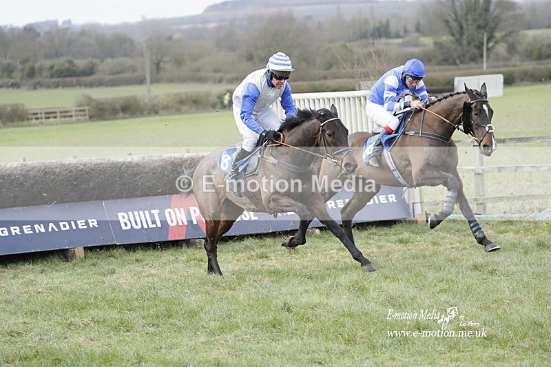 PtP 250223 0285 - Kimblewick Hunt Point-to-Point Kingston Blount 25/02/23