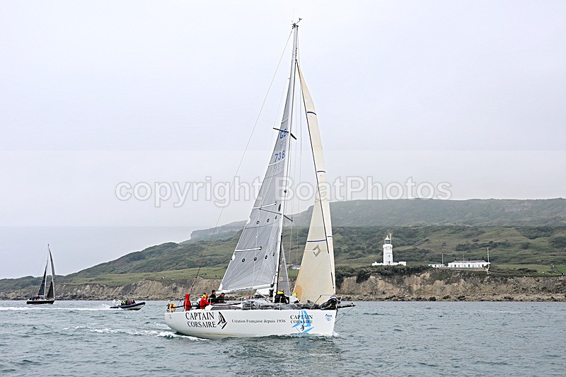 210703 CAPTAIN CORSAIRE GBR7383R 1Y3A0654 - ROUND THE ISLAND RACE 2021