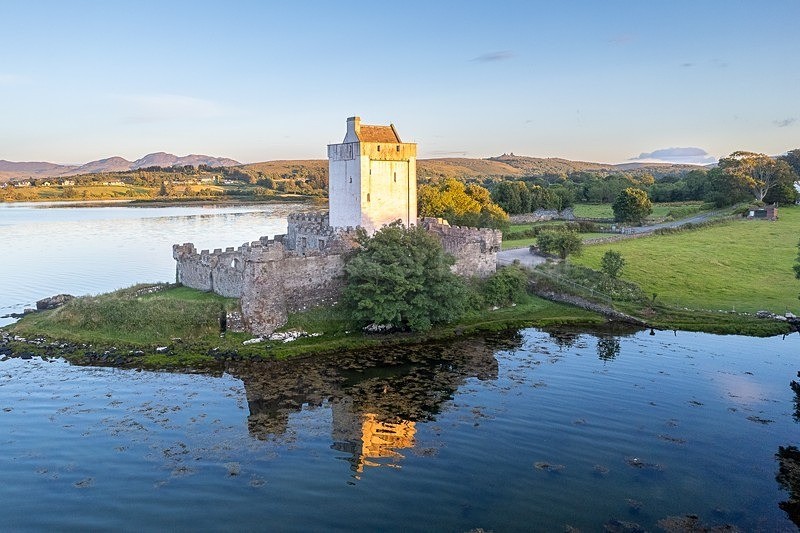 DJI_0239 - Doe Castle & Lackagh