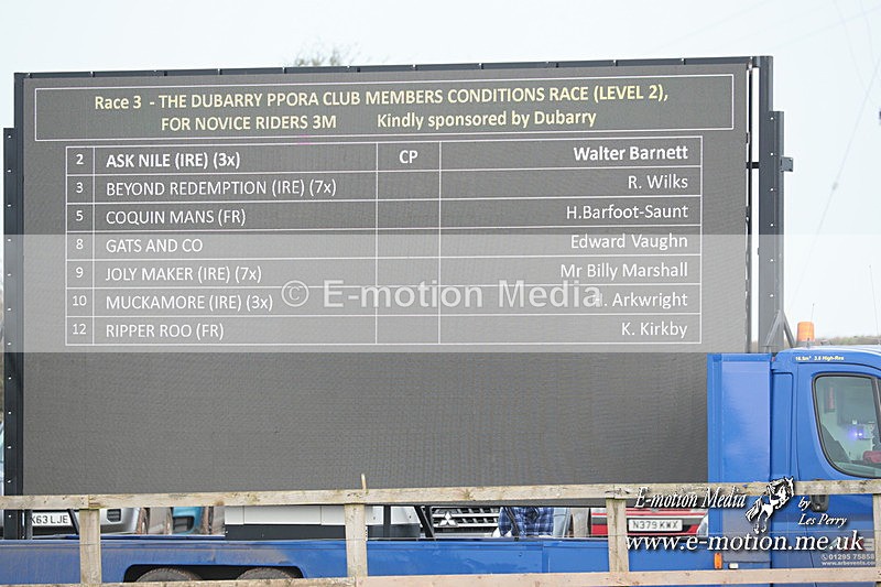 PtP 210124 333 - Cocklebarrow Races Point-to-Point 21/01/24