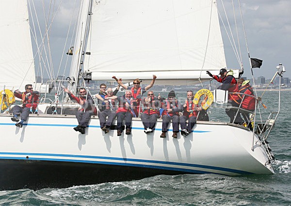 120630 MERRILYN GBR686 WT7A3080 - ROUND THE ISLAND RACE - 30th June 2012