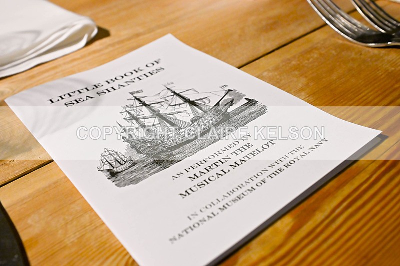 HMS PICKLE-3 - PICKLE NIGHT HMS WARRIOR 1860