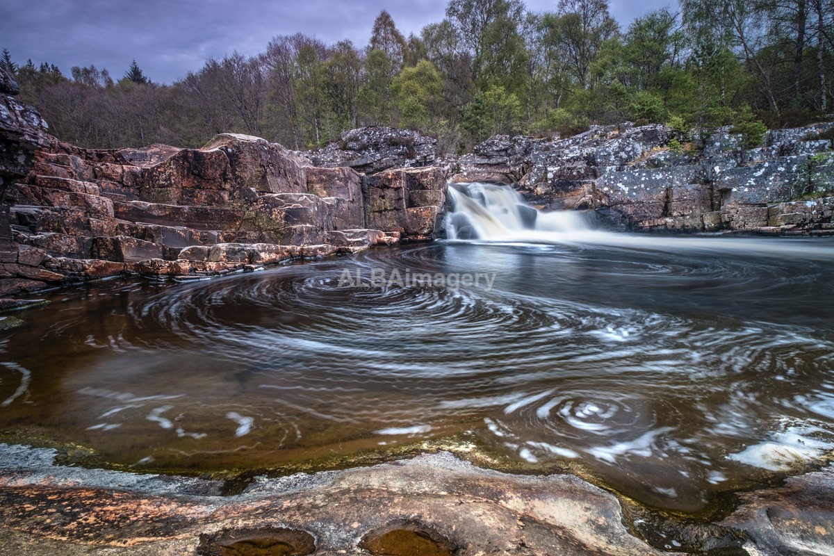 Black Water Falls - My Scotland - The Landscapes