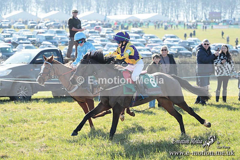 PR 010325 47 - Pony Racing from Beaufort Races Didmarton 01/03/25