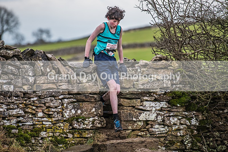 Cunswick U15  U17-32 - Kendal Winter League Cunswick Scar Junior Under 15 & 17 Fell Races Sunday 26th January 2025