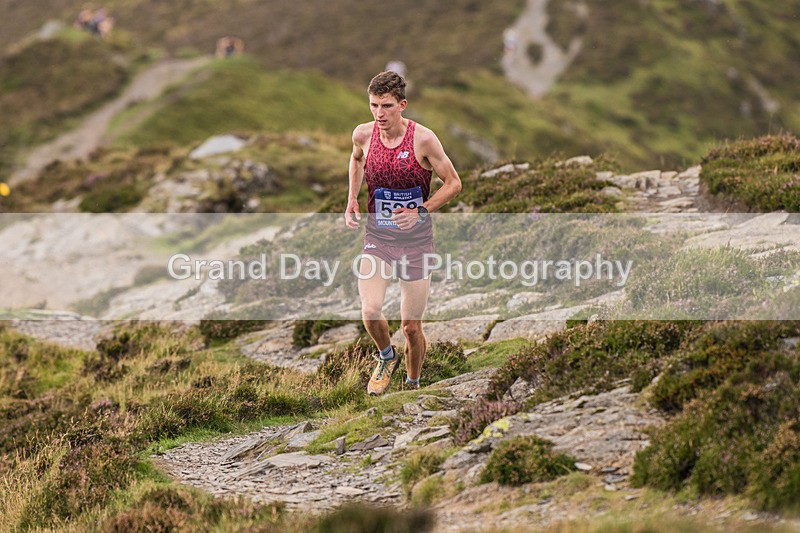 Uphill Only-38 - British Athletics Off Road Running Championships Senior Uphill Only Trial - Skiddaw Friday 15th Augu