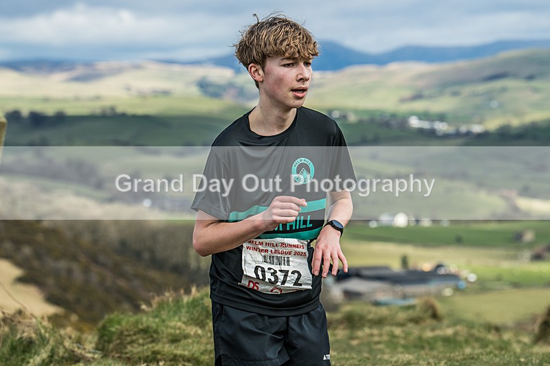 Helm Hill -442 - Kendal Winter League Helm Hill Fell Races (Under 13/15/17 & Seniors) Sunday 16th March 2025