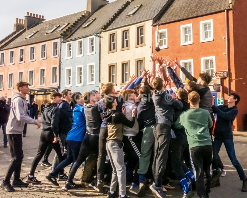 Catch - Curtis Welsh - Jedburgh Hand Ba' event -. 2023