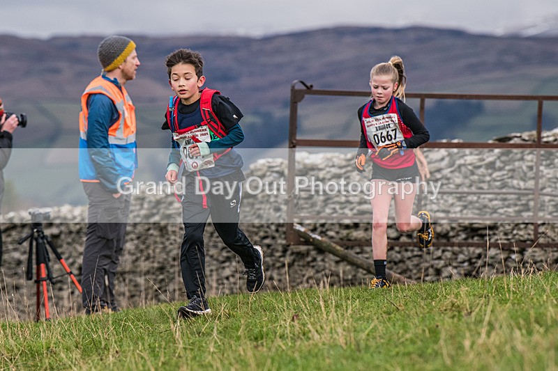 Cunswick U13-211 - Kendal Winter League Cunswick Scar Junior Under 13 Fell Race Sunday 26th January 2025