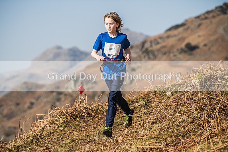 Elterwater-364 - Kendal Winter League Elterwater Under 15/17 Fell Races Sunday 9th March 2025