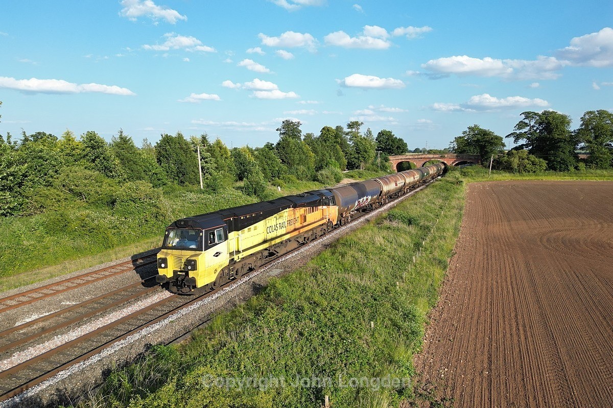 JL - 19.6.25 70817 6E59 Kingsbury - Lindsey, Elford - Latest shots