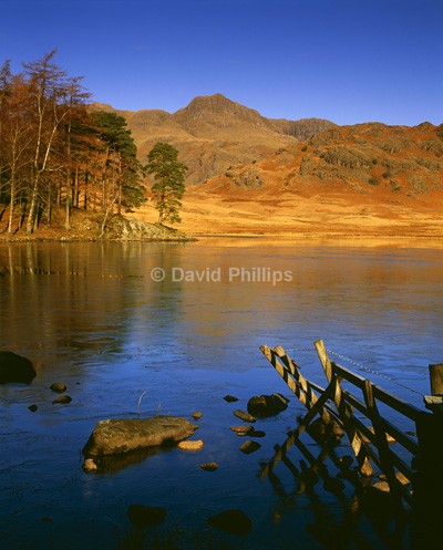 Langdale Pikes from Blea Tarn (2) - Lake District