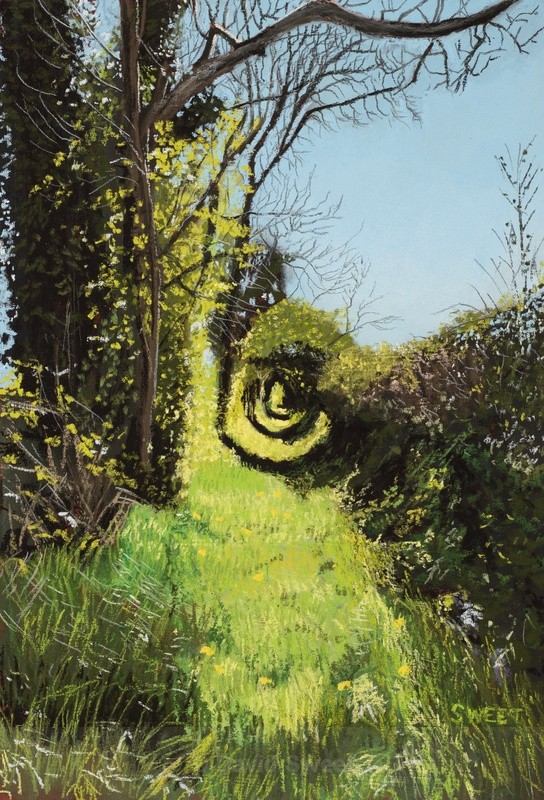 St Patrick's Way, Saul - Paintings