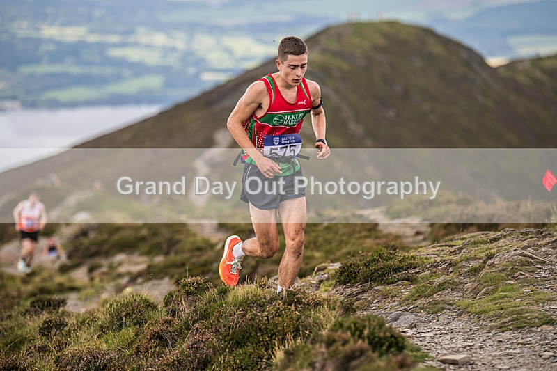 Uphill Only-152 - British Athletics Off Road Running Championships Senior Uphill Only Trial - Skiddaw Friday 15th Augu
