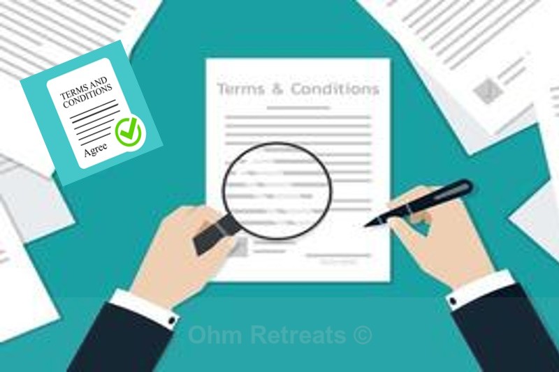 Terms & Conditions - Bookings