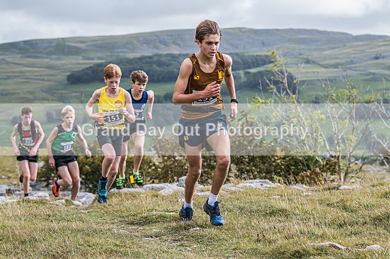ESFRC Year 8-9-6 - English Schools Fell Running Championships Year 8-9 Giggleswick Saturday 1st October 2022