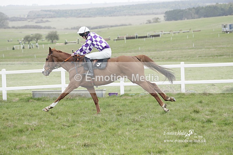 PtP 260323 0944 - New Forest Hounds Point-to-Point Larkhill 26/03/23
