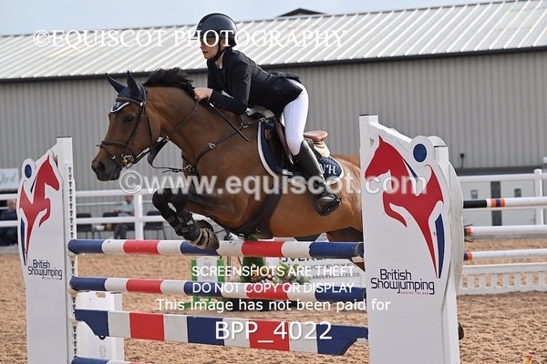BPP_4022 - FRI CLASS 22 Junior 1.15m Open/Inc Pony 1.15m Members Cup **Viewing/Selection class for 148 Debut te